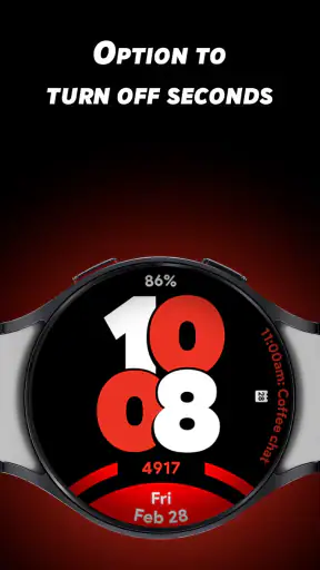 Pixel Sporty Pro - Watch face screenshot