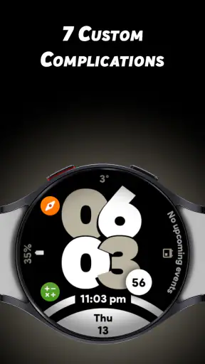Pixel Sporty Pro - Watch face screenshot