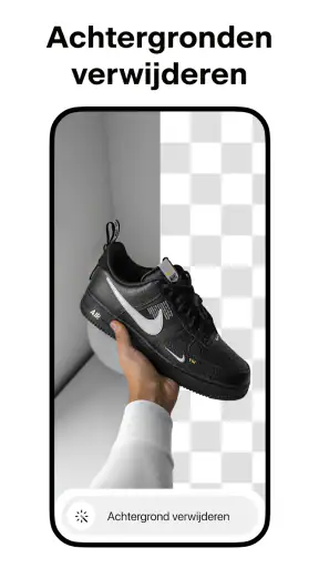Pixelcut AI-fotobewerker screenshot