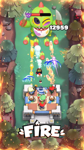 Plants on Fire: Clash & Defend screenshot