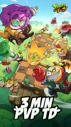 Plants on Fire: Clash & Defend screenshot