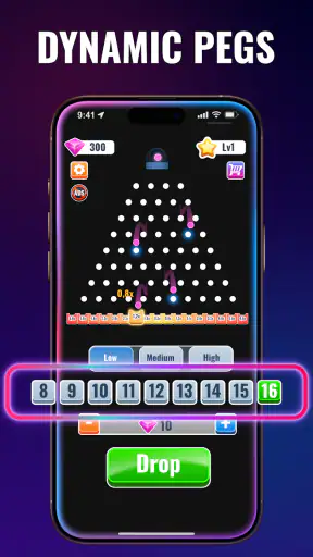 Plinko S x100: Plinko Balls XY screenshot