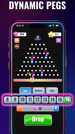 Plinko S x100: Plinko Balls XY screenshot