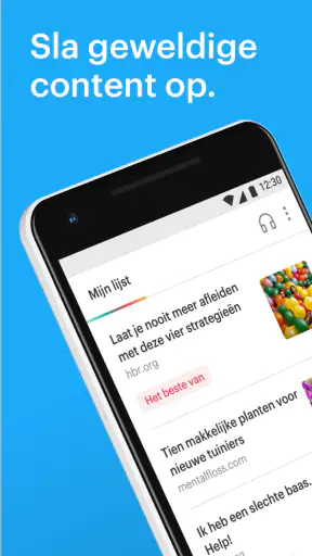 Pocket screenshot