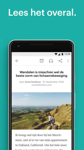 Pocket screenshot