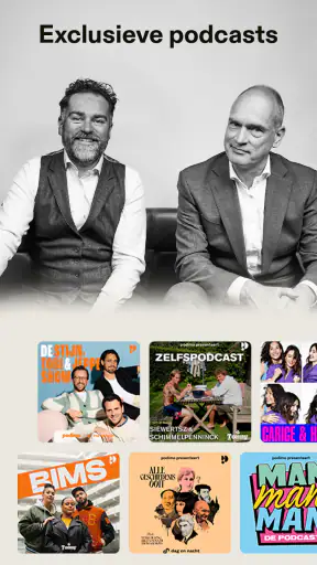 Podimo: Podcasts Luisterboeken screenshot