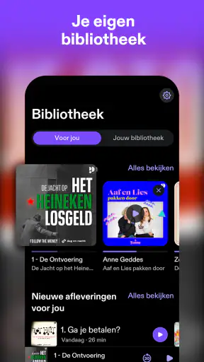 Podimo: Podcasts Luisterboeken screenshot