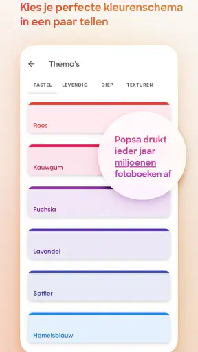 Popsa | Druk je foto's af screenshot