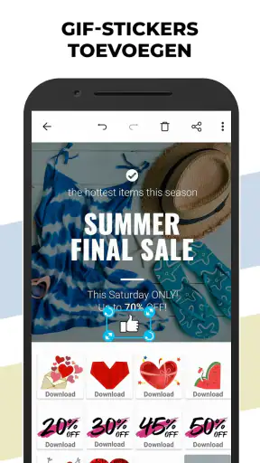 Posters: banner poster maker! screenshot