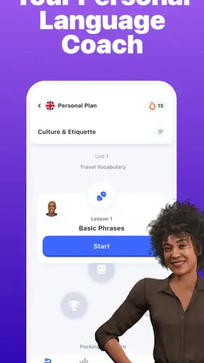 Praktika – AI Language Tutor screenshot
