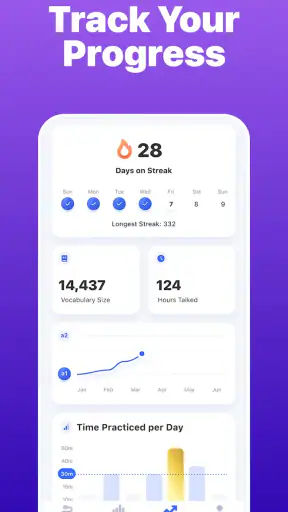 Praktika – AI Language Tutor screenshot