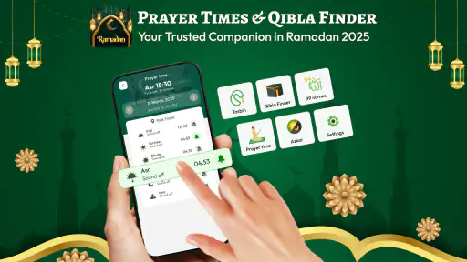 Prayer Times & Qibla Finder screenshot