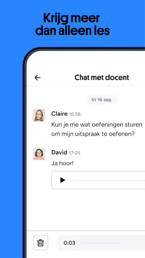 Preply: Taal Leren met app screenshot