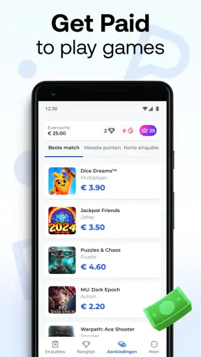 Prime Opinion: Geld Enquêtes screenshot
