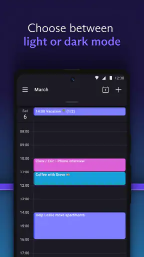 Proton Calendar: Dagplanner screenshot