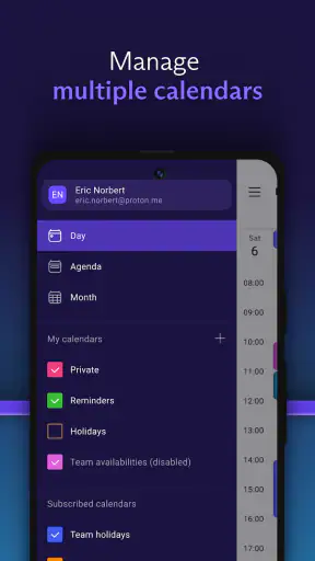 Proton Calendar: Dagplanner screenshot