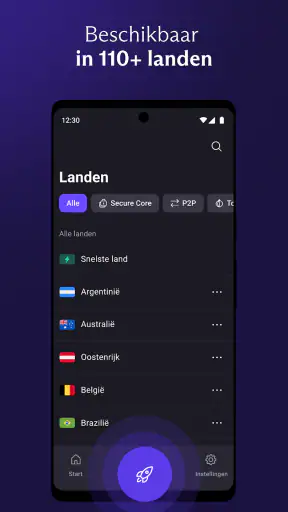 Proton VPN: snelle veilige VPN screenshot