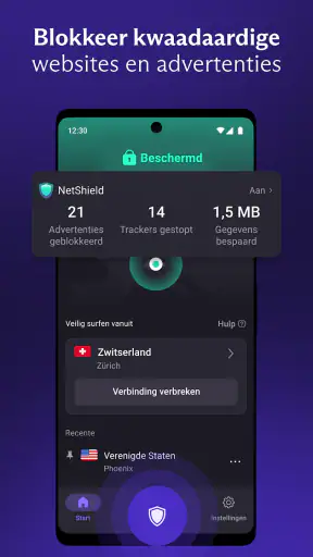 Proton VPN: snelle veilige VPN screenshot