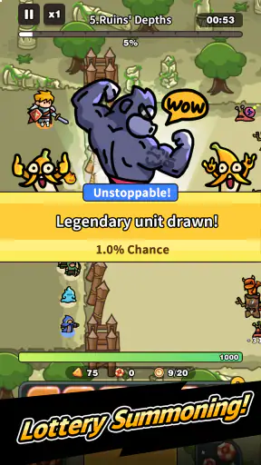 Pull Pull Pull Heroes -TD Game screenshot