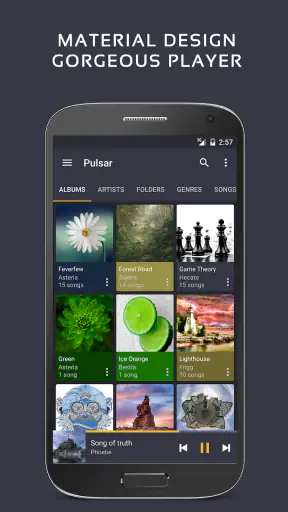 Pulsar Muziekspeler Pro screenshot