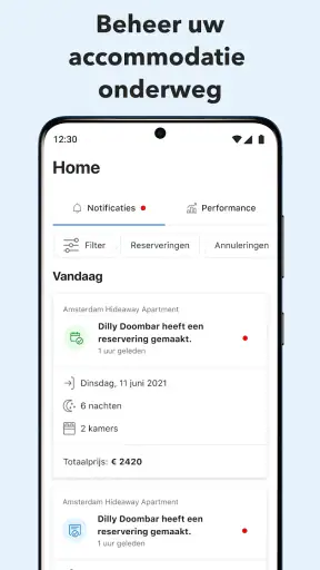 Pulse voor Booking.com screenshot