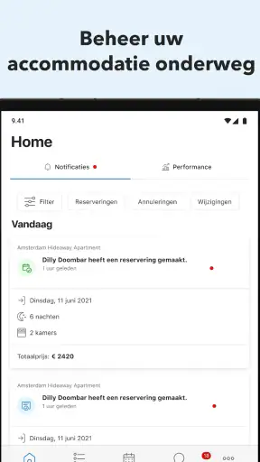 Pulse voor Booking.com screenshot
