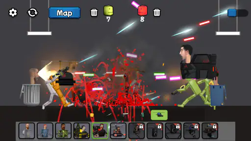 Puppet Fight Playground 3D screenshot