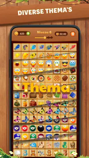 Puzzel Onet - Tegel match spel screenshot