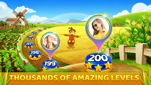 Pyramid Solitaire - Farm Trip screenshot