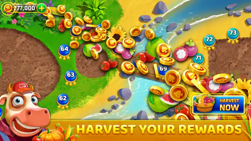 Pyramid Solitaire - Farm Trip screenshot