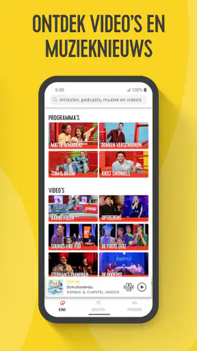 Qmusic NL screenshot