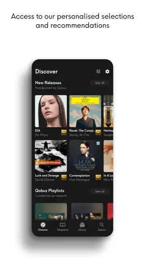 Qobuz: Music & Editorial screenshot