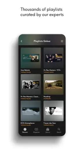 Qobuz: Music & Editorial screenshot