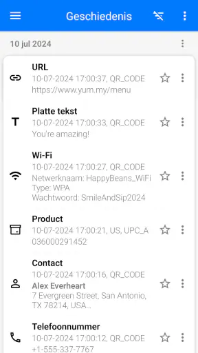 QR & Barcodescanner screenshot