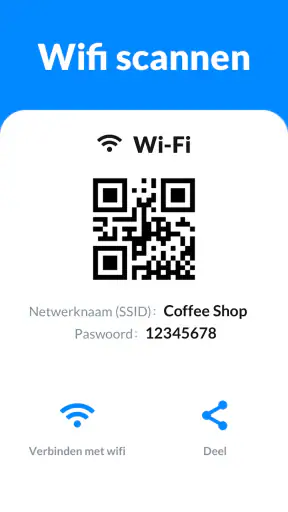 QR-codescanner, Barcodescanner screenshot