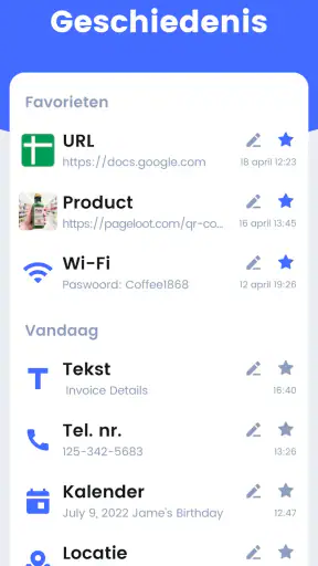 QR-codescanner en barcodelezer screenshot