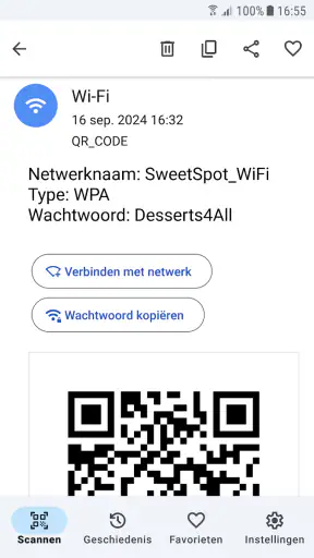 QR scanner - Geen advertenties screenshot