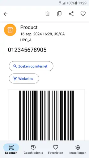 QR scanner - Geen advertenties screenshot