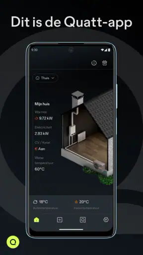 Quatt – Hybride Warmtepomp screenshot