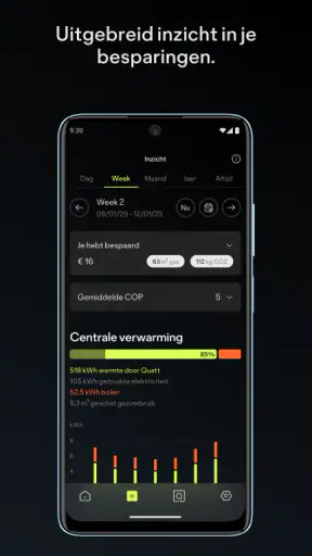 Quatt – Hybride Warmtepomp screenshot