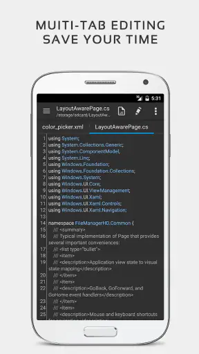 QuickEdit Tekst Editor Pro screenshot