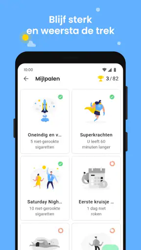 QuitNow: Stop met roken screenshot