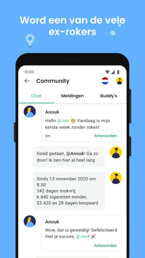 QuitNow: Stop met roken screenshot