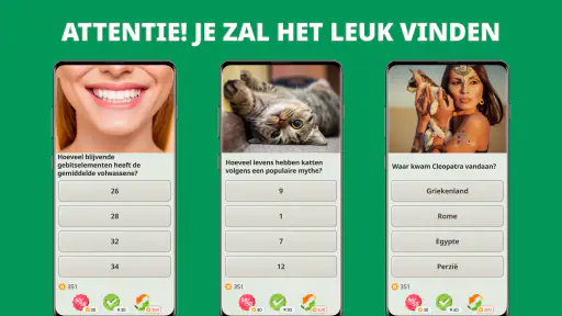 QuizzLand: Quiz en Trivia spel screenshot