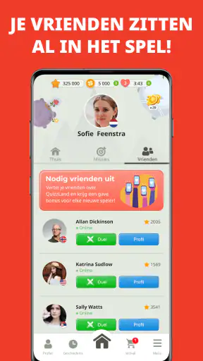QuizzLand: Quiz en Trivia spel screenshot