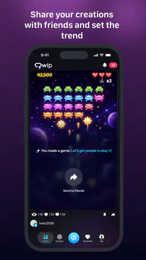 Qwip - Ideas you can play screenshot