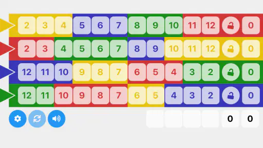 Qwixx Sheet screenshot