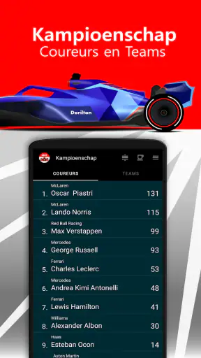 Race Kalender 2025 + WK-Stand screenshot