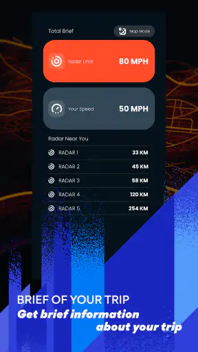 Radar, Speedometer, GPS, HUD screenshot