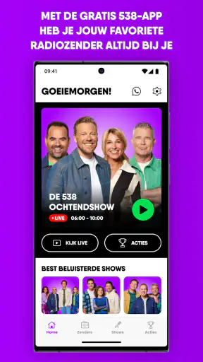 Radio 538 screenshot